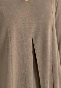 New Trikåtunika med veckdetalj Tunikor|Plus Size