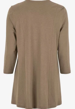 New Trikåtunika med veckdetalj Tunikor|Plus Size