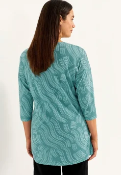Hot Trikåtunika med veckdetalj Tunikor|Plus Size