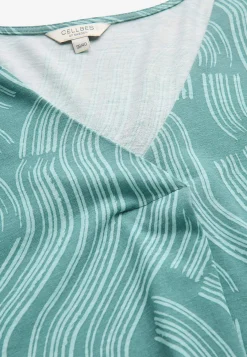Hot Trikåtunika med veckdetalj Tunikor|Plus Size