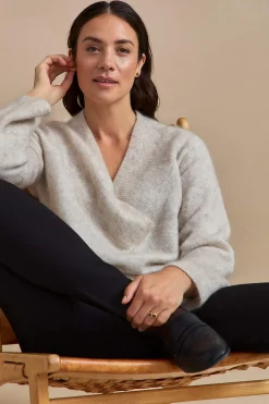 Tröja Premium i mohair- och ullblandning Tröjor & Cardigans|Stickat
