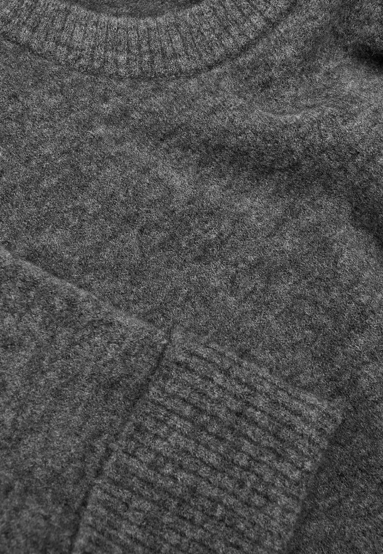 Outlet Tröja Premium i mohair- och ullblandning Tröjor & Cardigans|Stickat