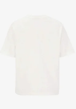 New T-shirt i kraftig bomullstrikå Toppar & T-Shirts|Basplagg