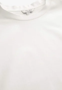 New T-shirt i kraftig bomullstrikå Toppar & T-Shirts|Basplagg