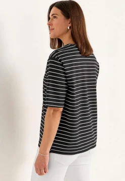 Hot T-shirt i kraftig trikå Toppar & T-Shirts|Plus Size