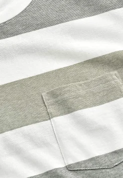 Outlet T-shirt med breda ränder Johannes T-Shirts & Pikétröjor|Plus Size