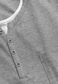 Sale T-shirt med knappslå T-Shirts & Pikétröjor|Plus Size