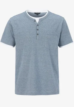 T-shirt med knappslå T-Shirts & Pikétröjor|Plus Size