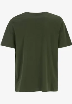 Outlet T-shirt med stort tryck framtill T-Shirts & Pikétröjor|Plus Size
