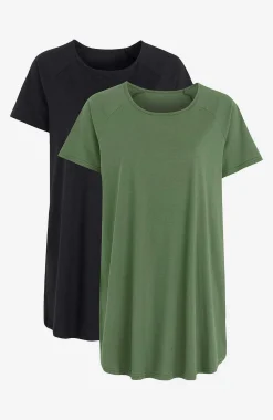 New Tunika i ekologisk bomull Alex 2-pack Toppar & T-Shirts|Tunikor