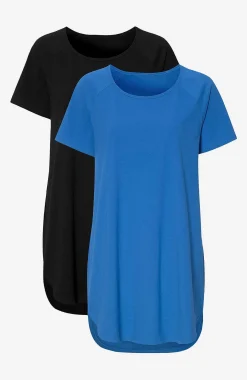 New Tunika i ekologisk bomull Alex 2-pack Toppar & T-Shirts|Tunikor