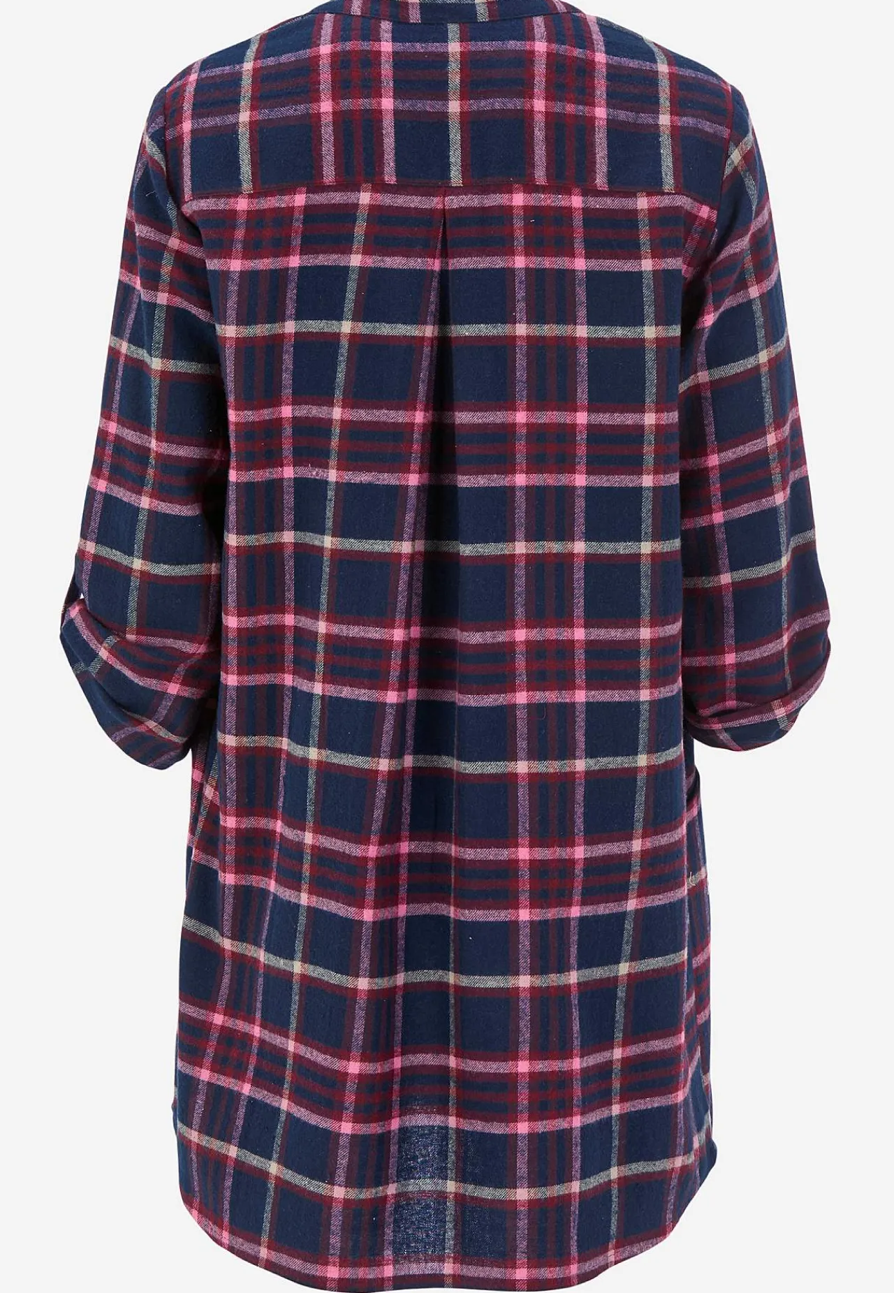 Clearance Tunika i flanell med fickor Tunikor|Plus Size