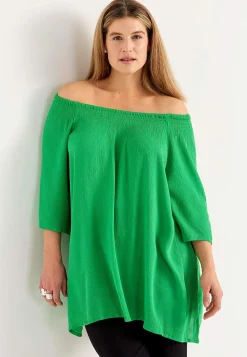 Clearance Tunika i viskoscrêpe Tunikor|Plus Size