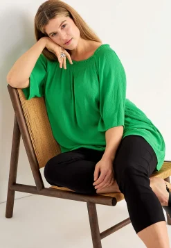Clearance Tunika i viskoscrêpe Tunikor|Plus Size