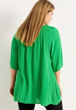 Clearance Tunika i viskoscrêpe Tunikor|Plus Size