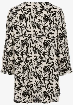 Tunika med crepe-kvalitet Tunikor|Plus Size