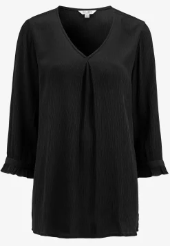 Tunika med crepe-kvalitet Tunikor|Plus Size