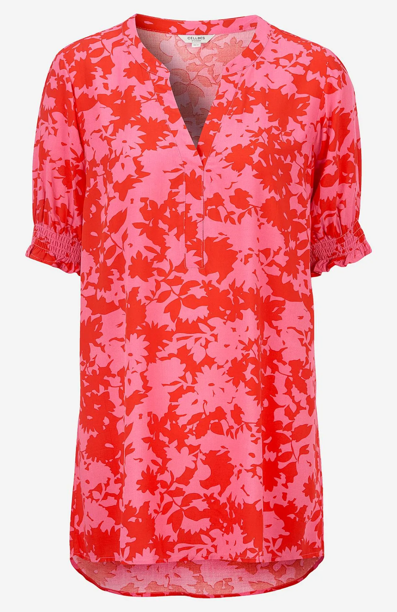 Outlet Tunika med smock vid ärmsluten Toppar & T-Shirts|Tunikor