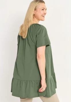 Hot Tunika med volang nertill Tunikor|Plus Size