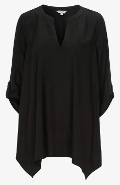 Clearance Tunika med v-ringning Tunikor|Plus Size
