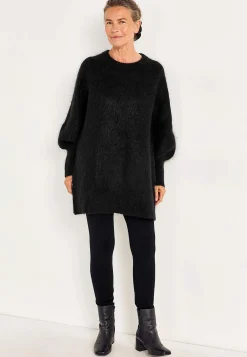 Outlet Tunika Premium i mohair- och ullblandning Tröjor & Cardigans|Stickat