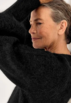 Outlet Tunika Premium i mohair- och ullblandning Tröjor & Cardigans|Stickat