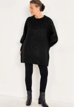 Outlet Tunika Premium i mohair- och ullblandning Tröjor & Cardigans|Stickat