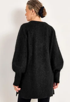 Outlet Tunika Premium i mohair- och ullblandning Tröjor & Cardigans|Stickat