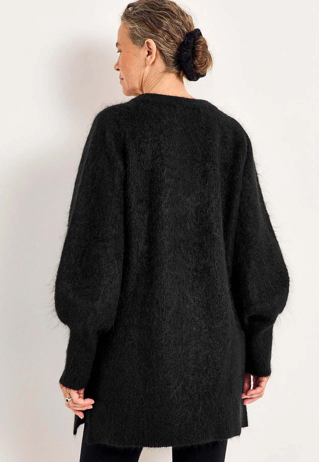 Outlet Tunika Premium i mohair- och ullblandning Tröjor & Cardigans|Stickat