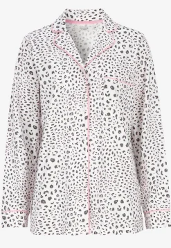 Discount Tvådelad pyjamas Plus Size|Sov- & Myskläder