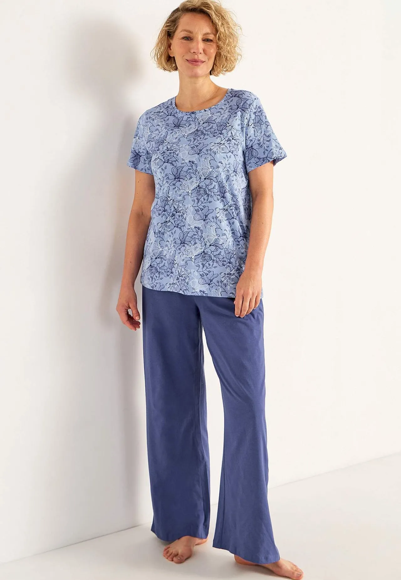 New Tvådelad pyjamas Plus Size|Sov- & Myskläder