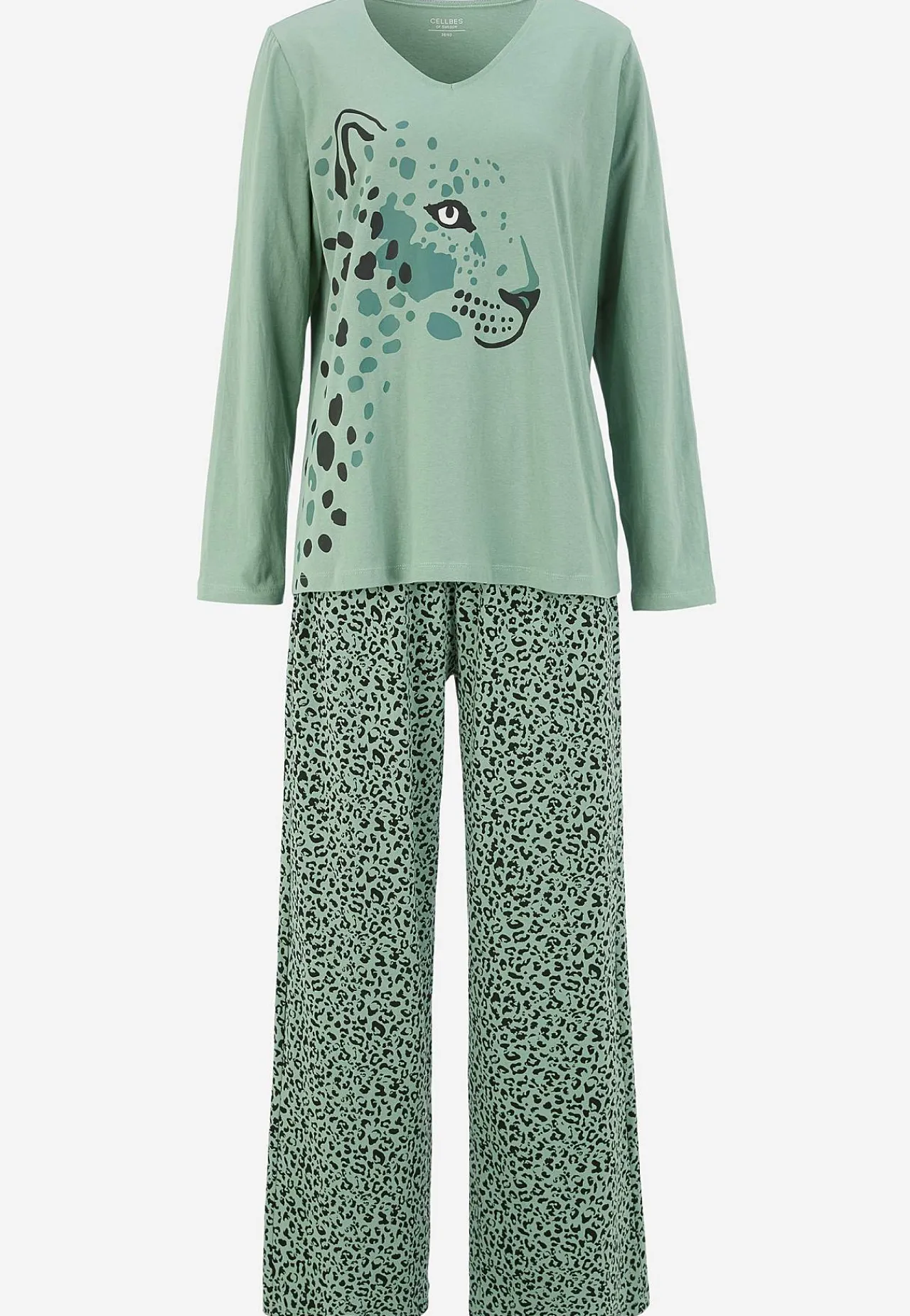 Discount Tvådelad pyjamas Plus Size|Sov- & Myskläder