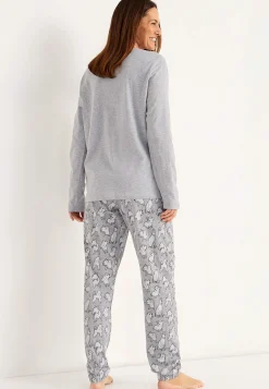 Clearance Tvådelad pyjamas Plus Size|Sov- & Myskläder