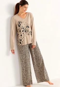 Discount Tvådelad pyjamas Plus Size|Sov- & Myskläder