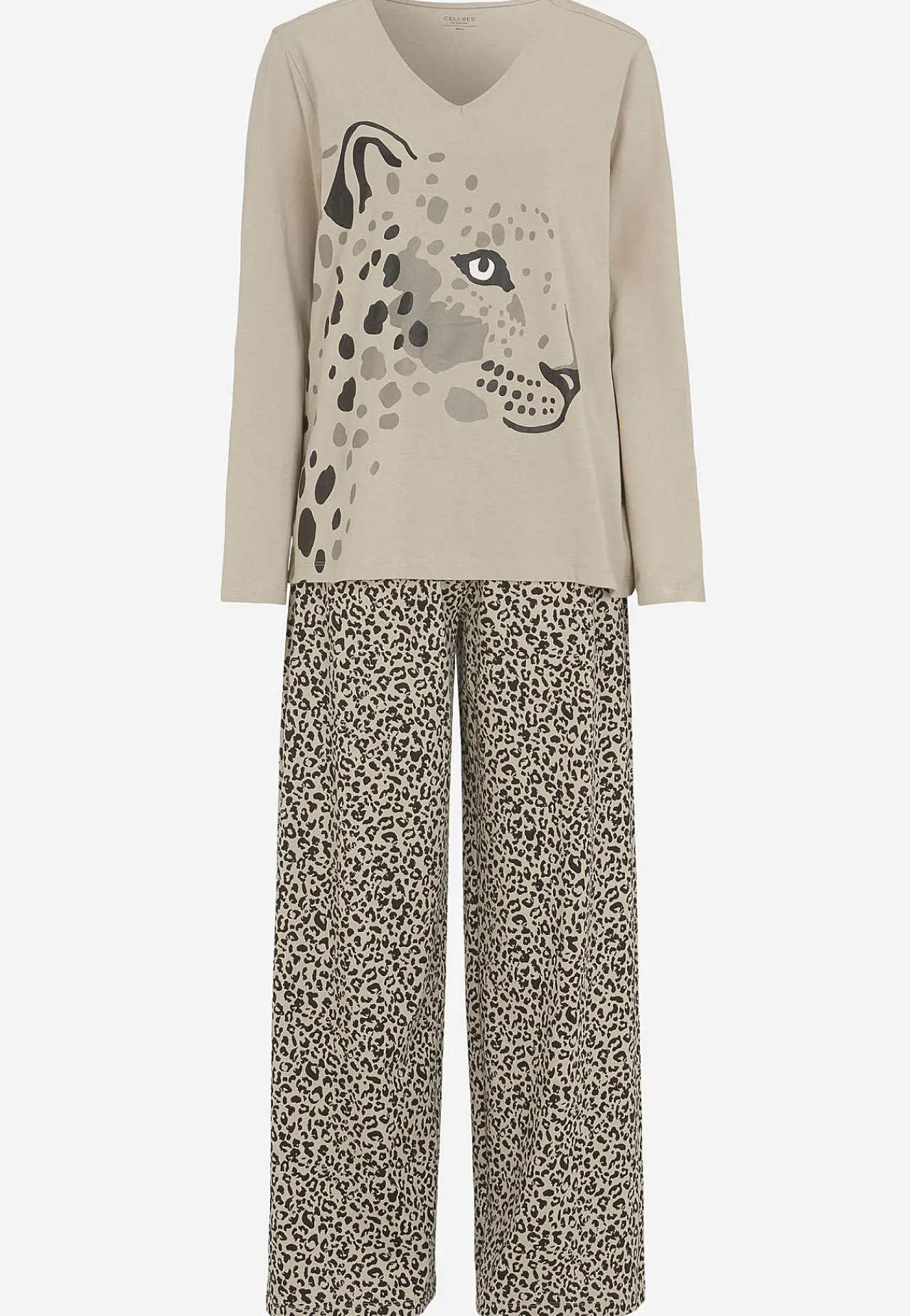 Discount Tvådelad pyjamas Plus Size|Sov- & Myskläder
