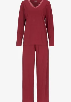 Clearance Tvådelad pyjamas med spetskant Plus Size|Sov- & Myskläder