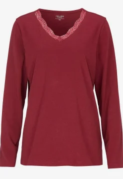 Clearance Tvådelad pyjamas med spetskant Plus Size|Sov- & Myskläder