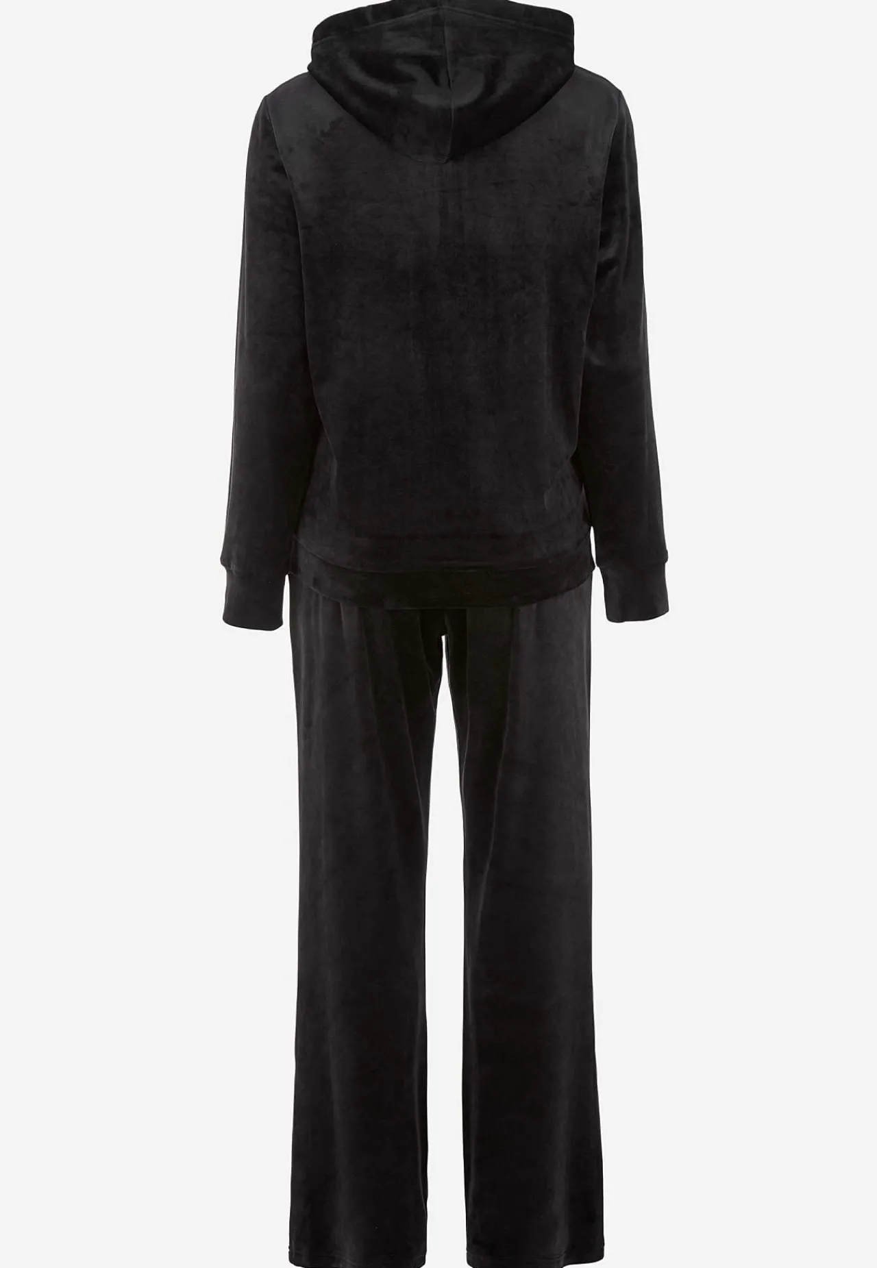 New Tvådelat velourset Plus Size|Sov- & Myskläder