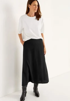 Best Utsvängd trikåkjol med fickor Klänningar & Kjolar|Plus Size