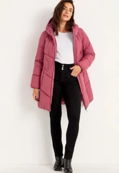 Varm jacka med fluffig vaddering Jackor & Kappor|Plus Size