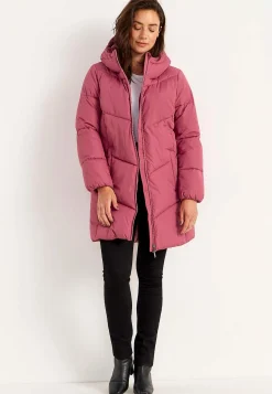 Varm jacka med fluffig vaddering Jackor & Kappor|Plus Size