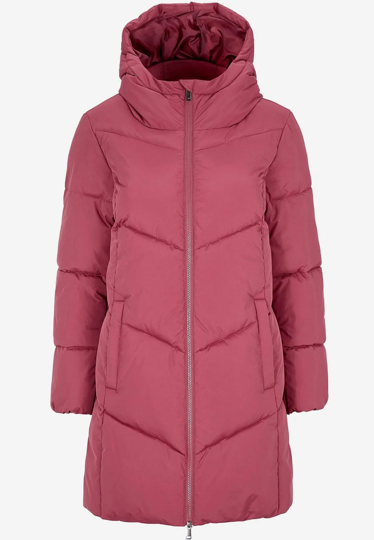 Varm jacka med fluffig vaddering Jackor & Kappor|Plus Size