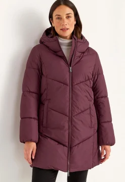Varm jacka med fluffig vaddering Jackor & Kappor|Plus Size