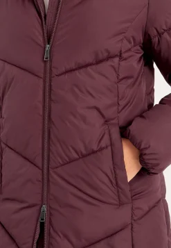 Varm jacka med fluffig vaddering Jackor & Kappor|Plus Size