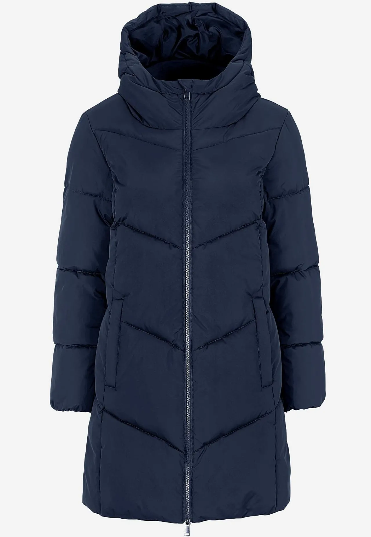 Varm jacka med fluffig vaddering Jackor & Kappor|Plus Size