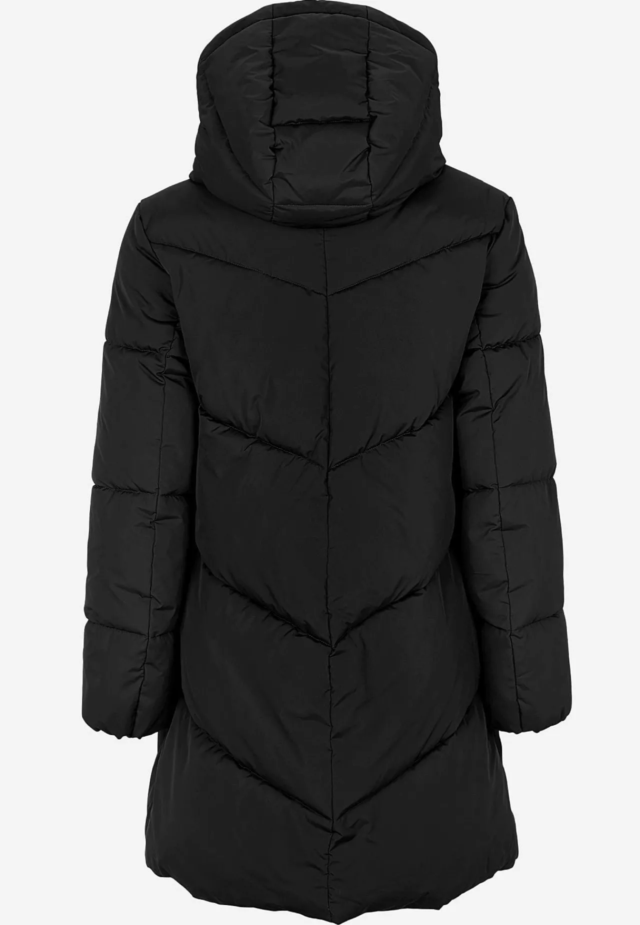 Varm jacka med fluffig vaddering Jackor & Kappor|Plus Size