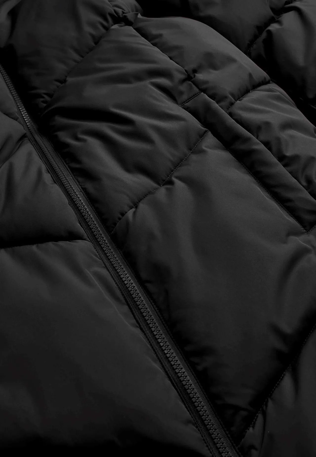 Varm jacka med fluffig vaddering Jackor & Kappor|Plus Size
