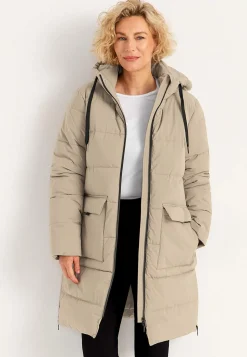 Hot Varm jacka med sidodragkedjor nertill Jackor & Kappor|Plus Size