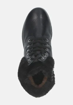 Hot Varmfodrad skinnkänga Kängor & Boots|Vinterskor