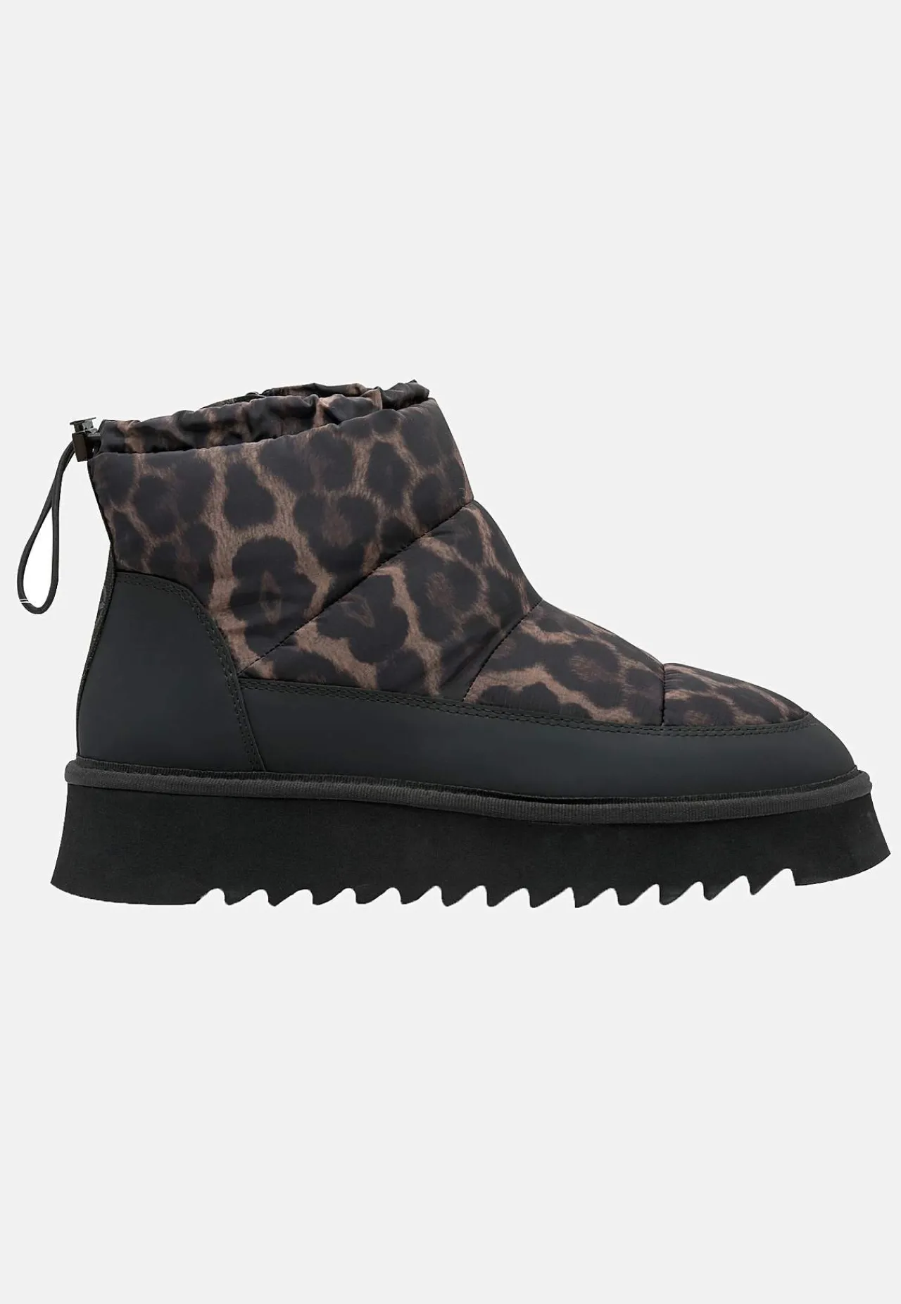 Sale Varmfodrad vinterkänga med leopardtryck Kängor & Boots|Vinterskor